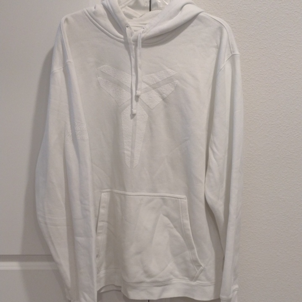 Kobe Bryant Black Mamba Nike White Hoodie XXL